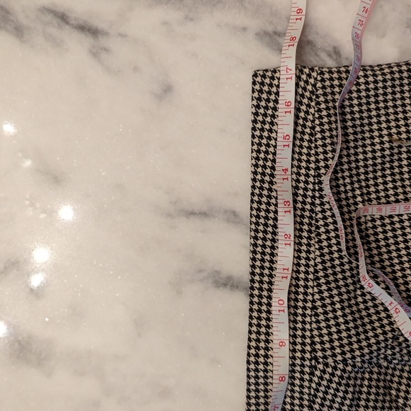 Rafaella Comfort houndstooth Patterned Stretch Dress Pants Size 12 - Picture 7 of 7